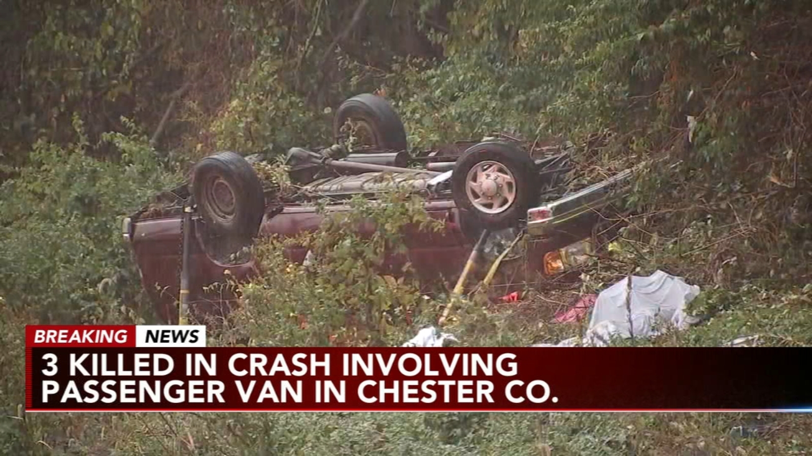 ROUTE 1 ACCIDENT 3 dead, 8 hurt after crash involving multipassenger