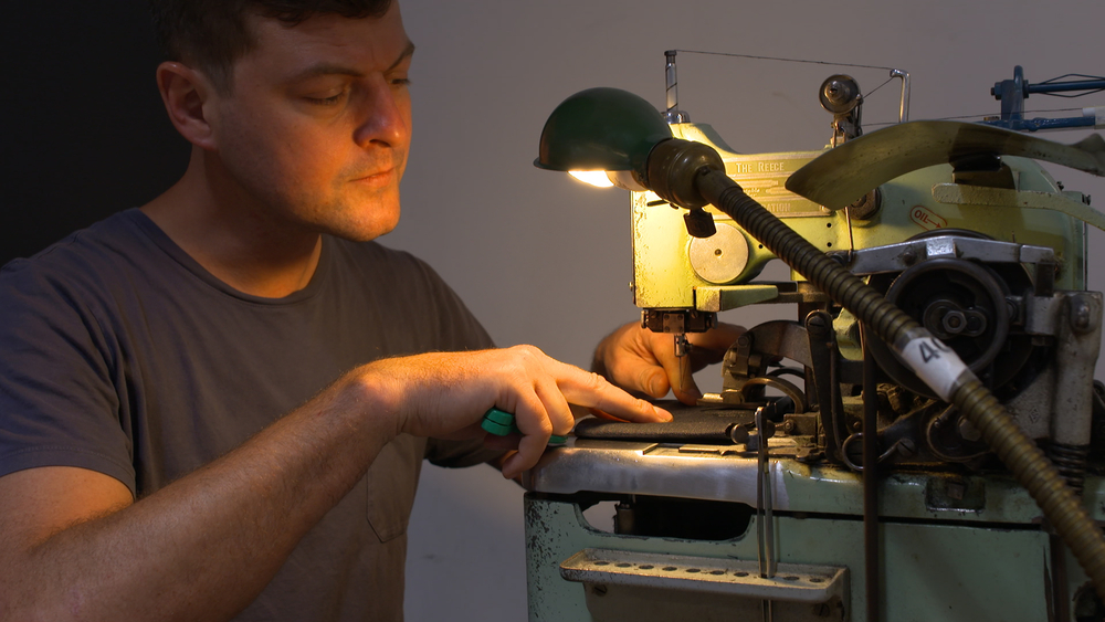 These high-end jeans are made in the heart of downtown Raleigh