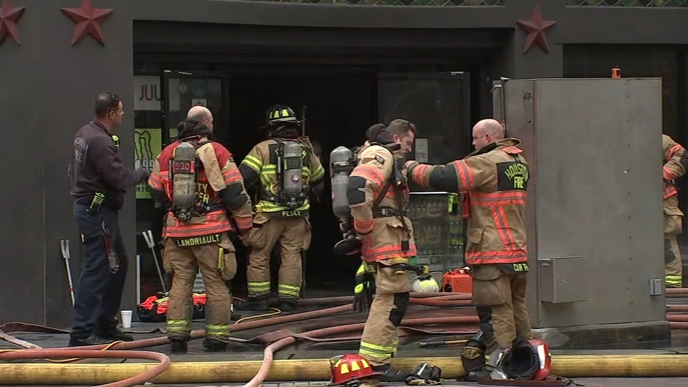 Stubborn fire at old downtown building causes headaches for firefighters