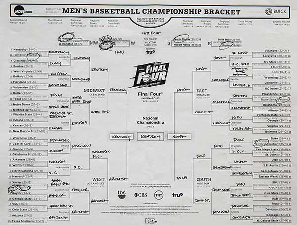 Bracketology: NCAA tournament projections made the first day of March by  Andy Katz