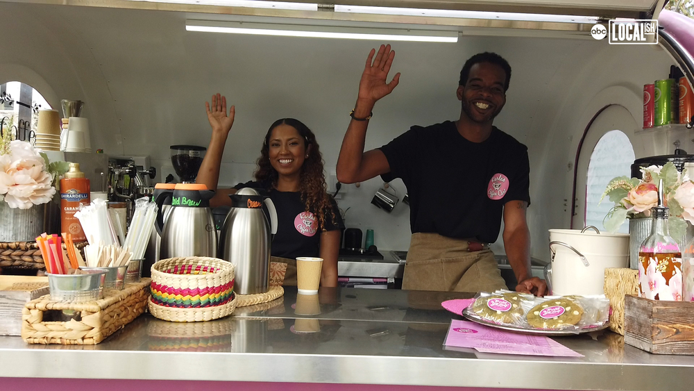 The Pink Coffee Cart of Echo Park