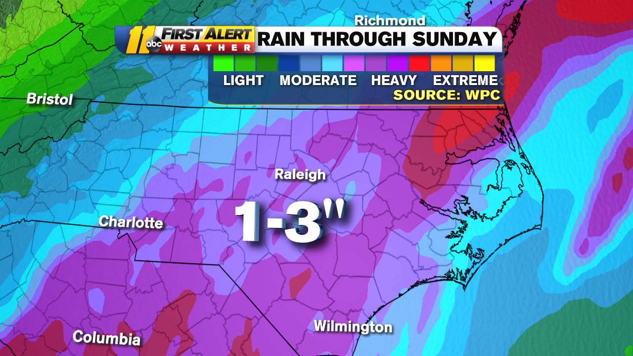 Tropical Storm Nestor to bring rain to Central NC