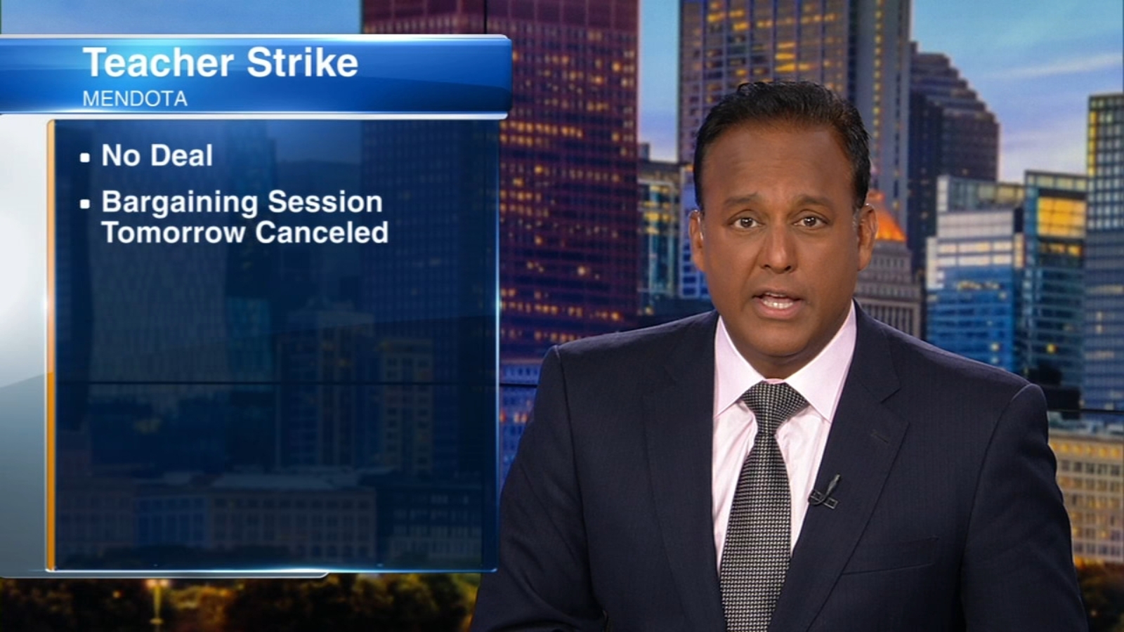 Mendota elementary school teachers remain on strike after negotiations