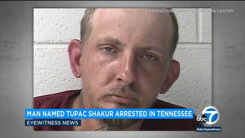 'Tupac Shakur' arrested in Tennessee