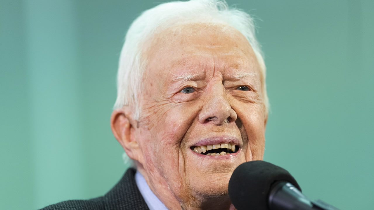 Former President Jimmy Carter hospitalized after fall