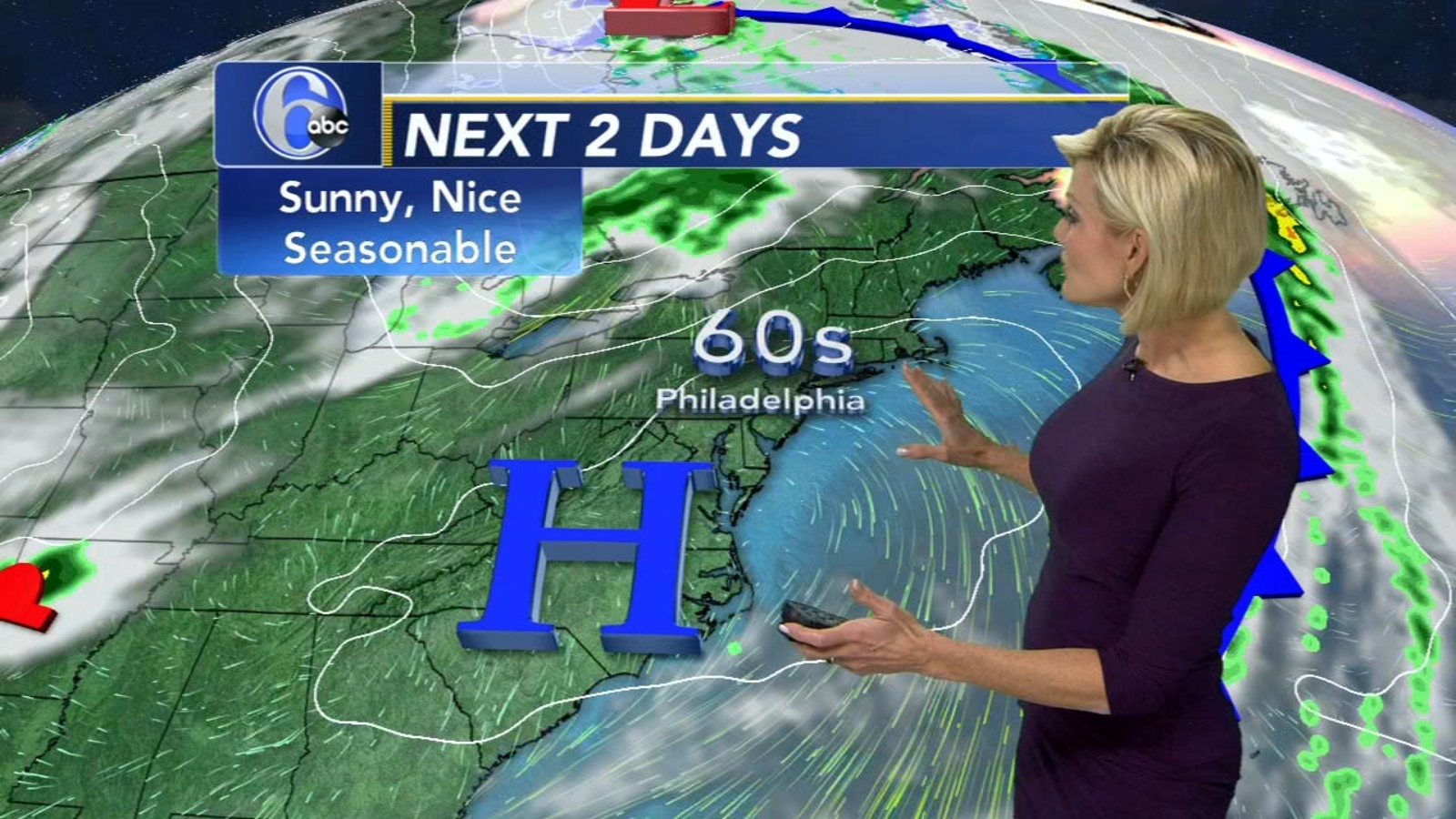 AccuWeather forecast for Philadelphia, Pennsylvania, New Jersey and