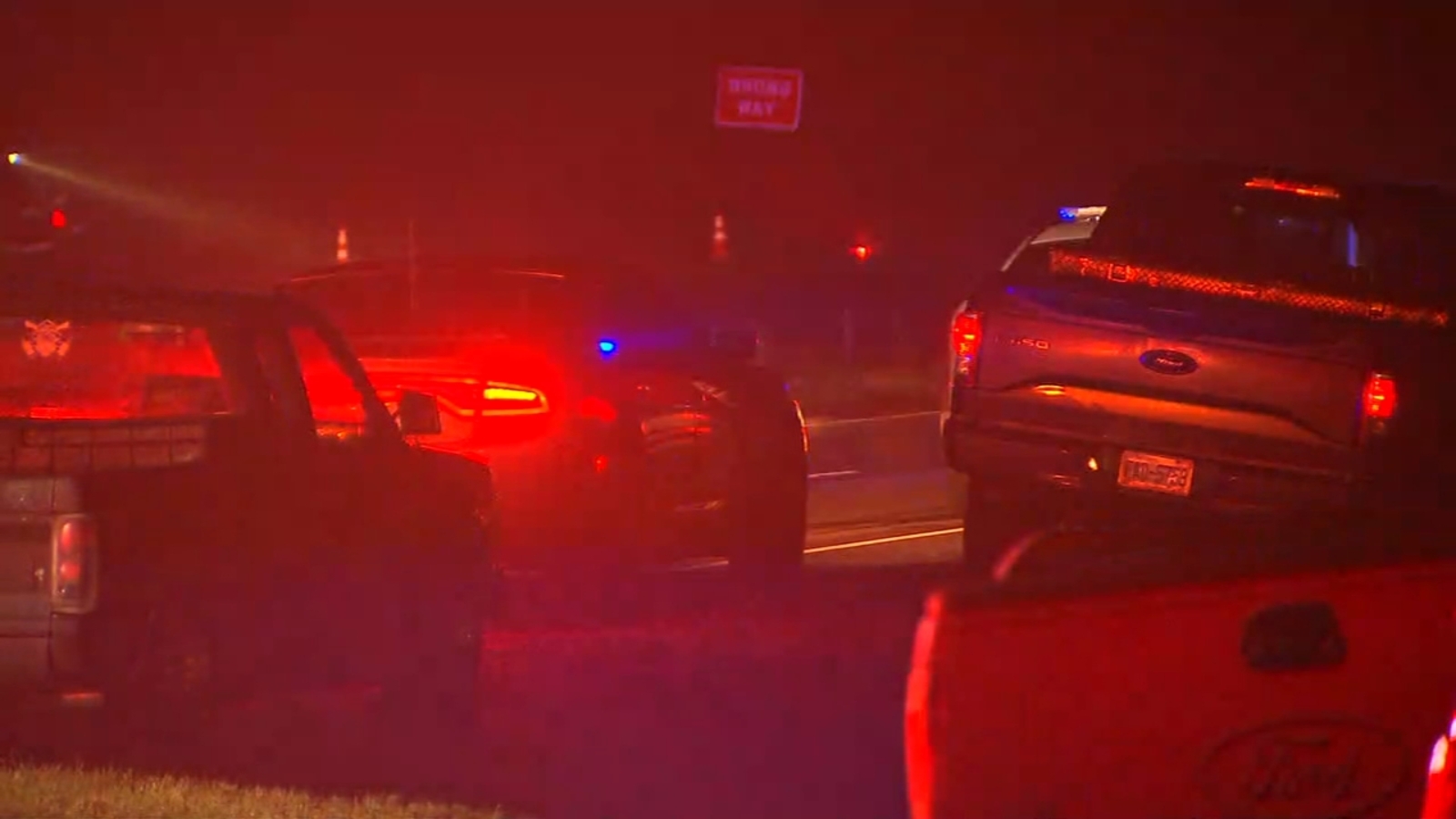 NC Highway Patrol trooper at Duke Hospital after being hit during Vance