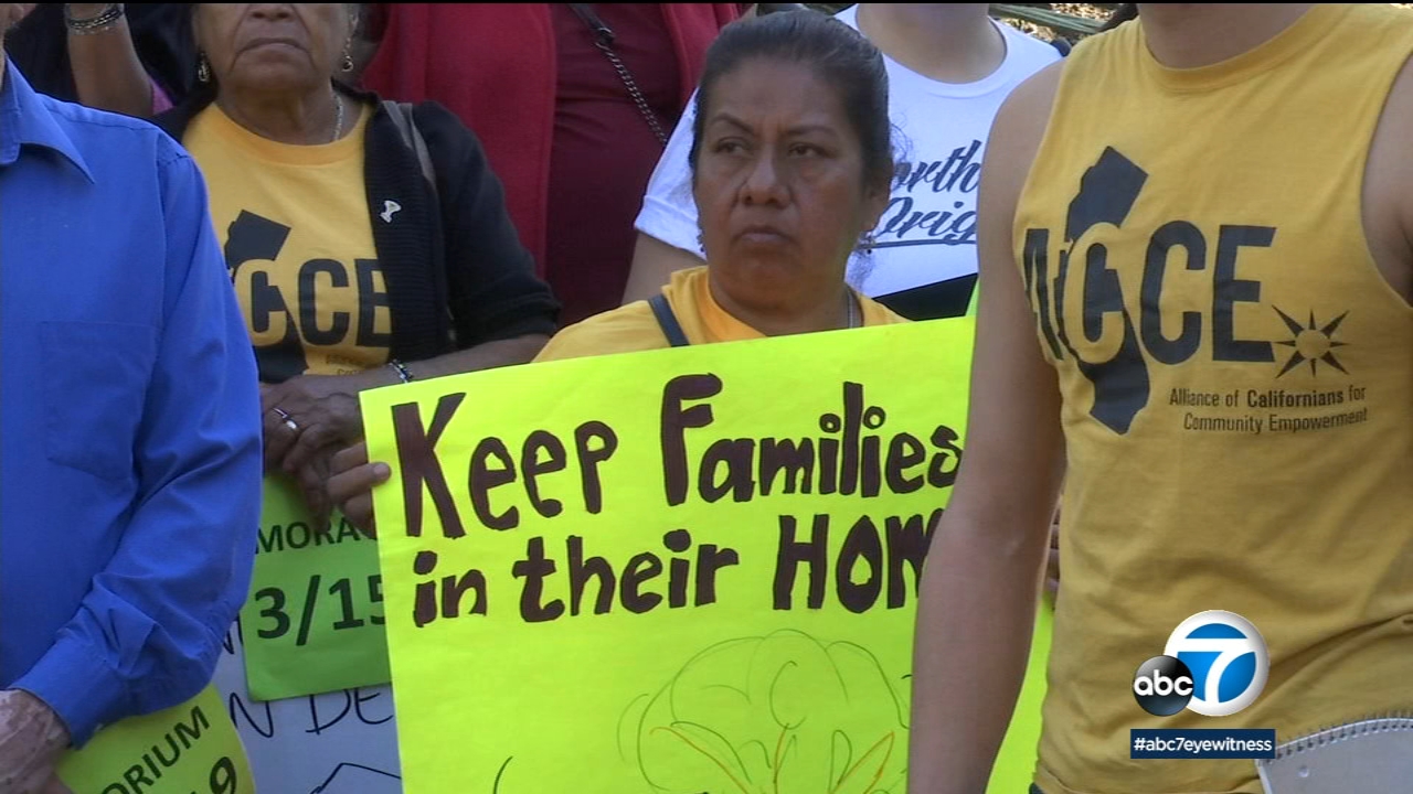LA approves emergency moratorium on 'no-fault' evictions