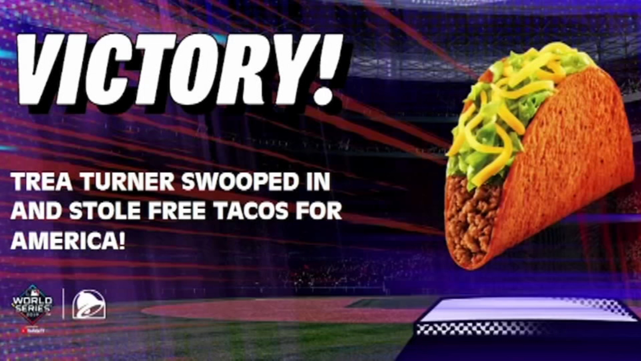 You just won a free Taco Bell taco thanks to World Series