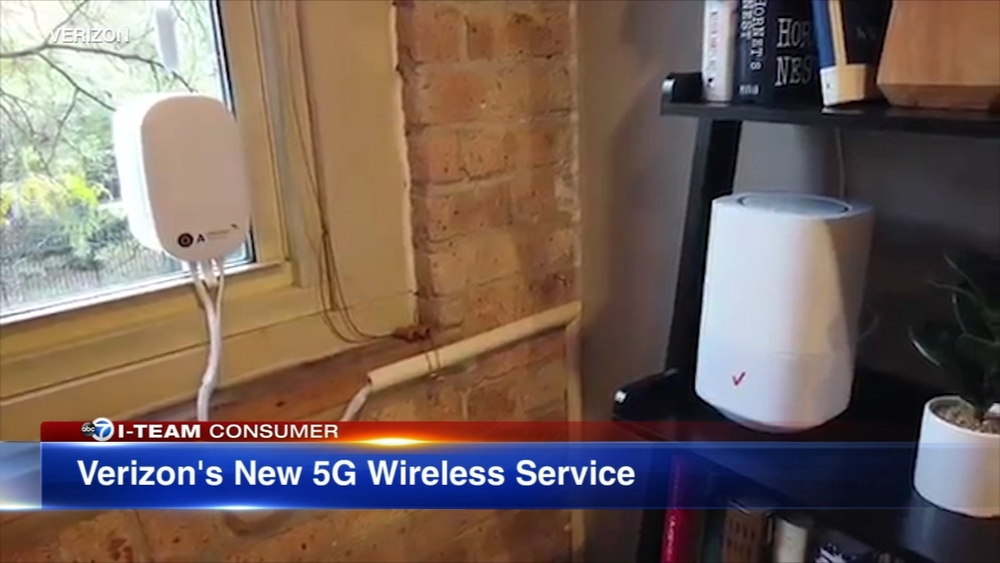 Verizon launches wireless 5G home internet service in Chicago area