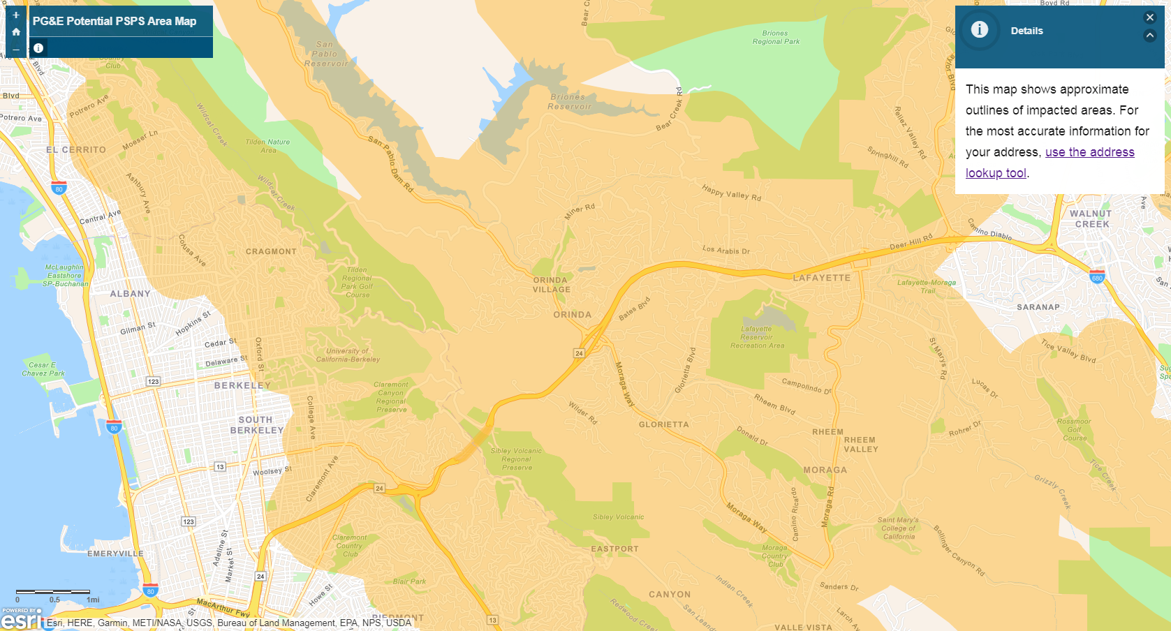 Public Safety Power Shutdown Map – CFZHF