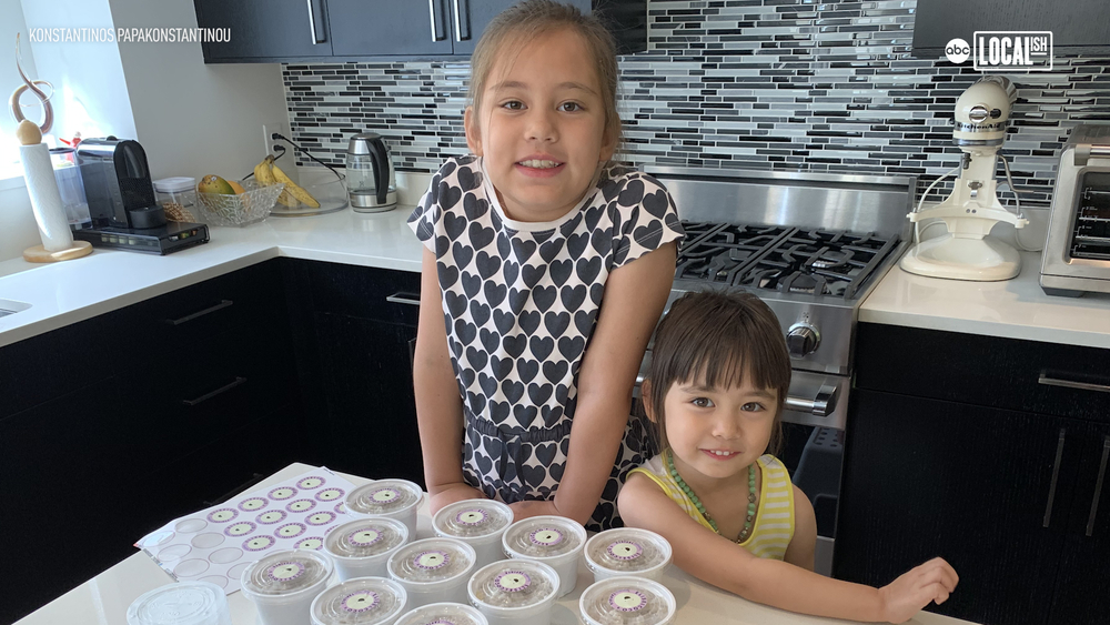 Adorable sisters start small business selling desserts