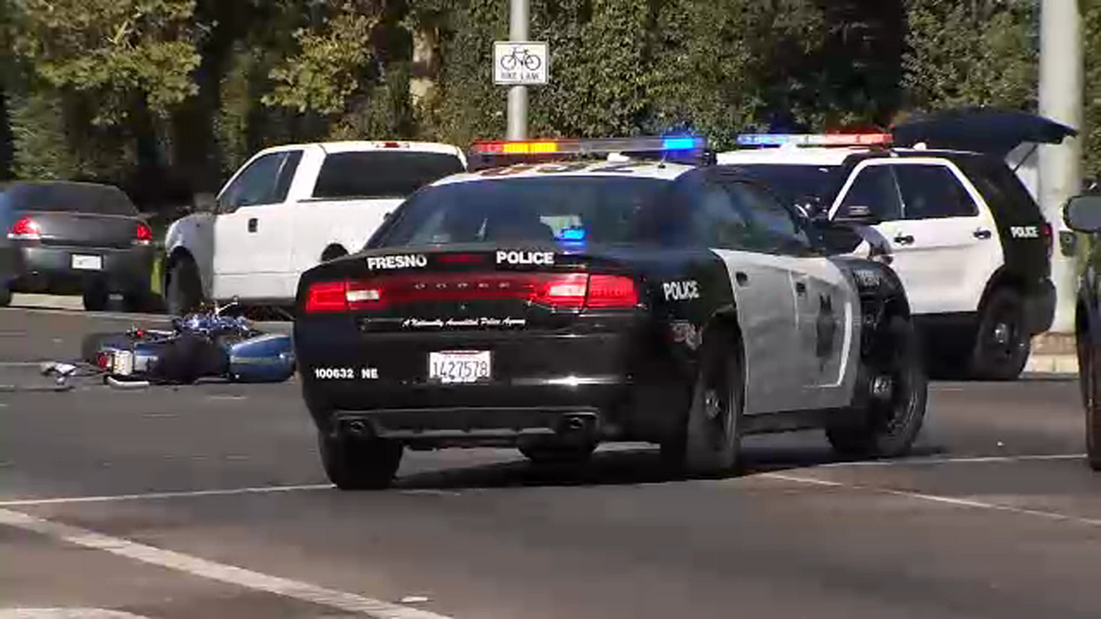 Traffic shut down in part of northeast Fresno after fatal motorcycle