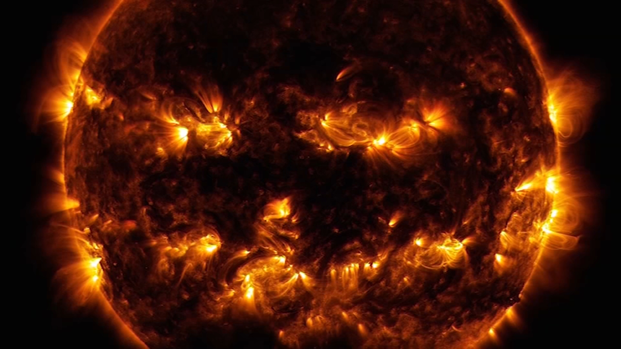 NASA image shows jack-o-lantern sun - ABC30 Fresno