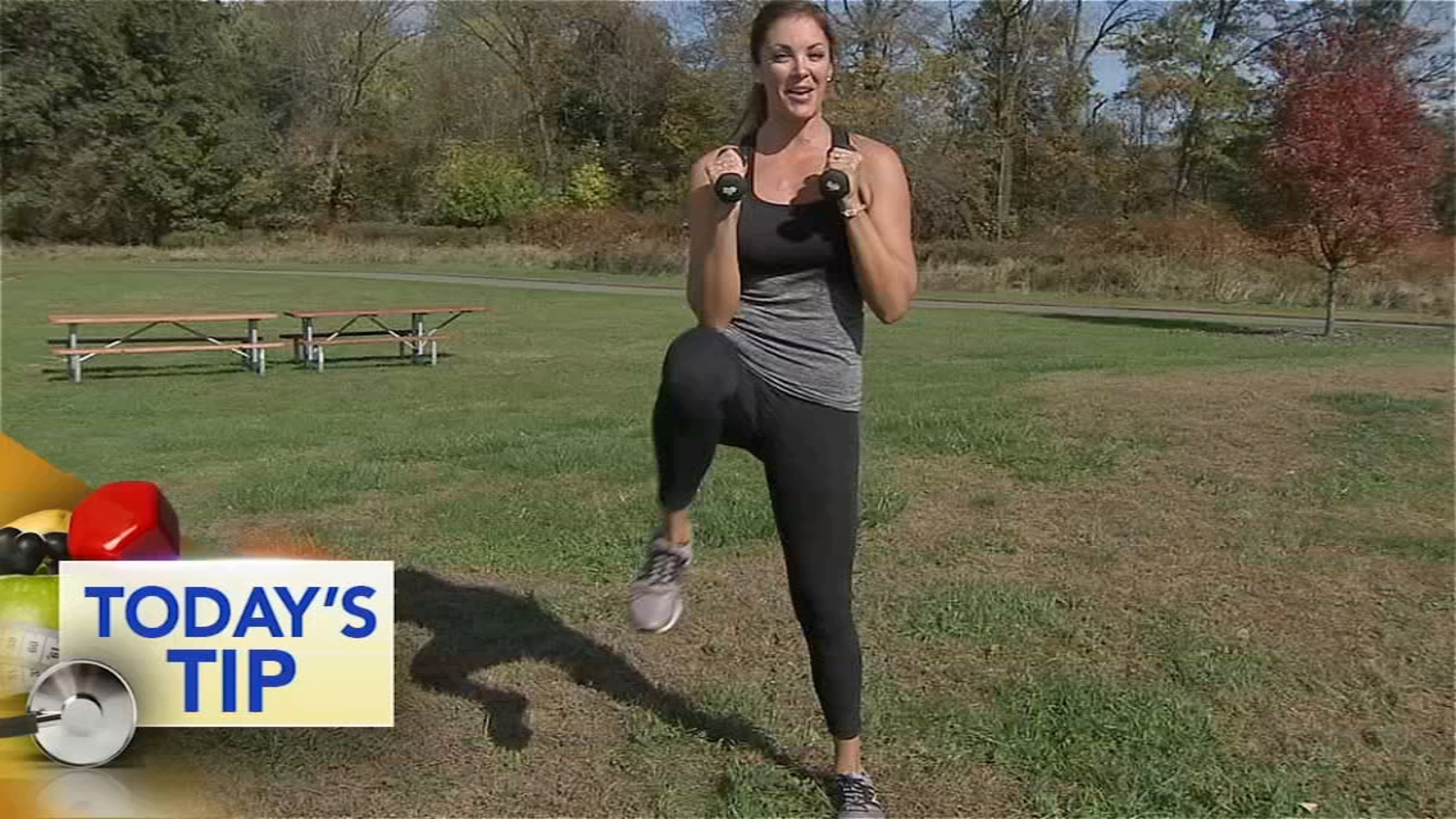 Side lunge squat - Today's Tip - 6abc Philadelphia