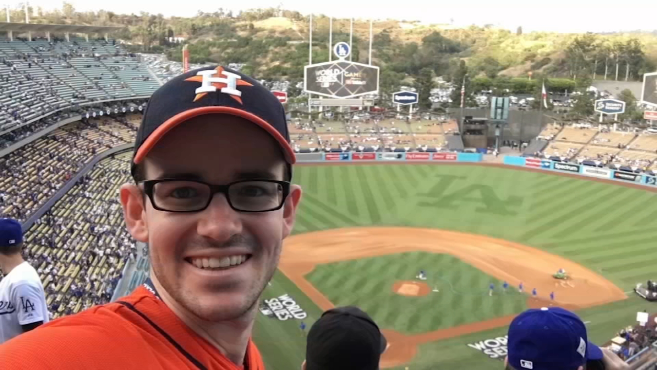 Fan uses air miles to fly from London for World Series