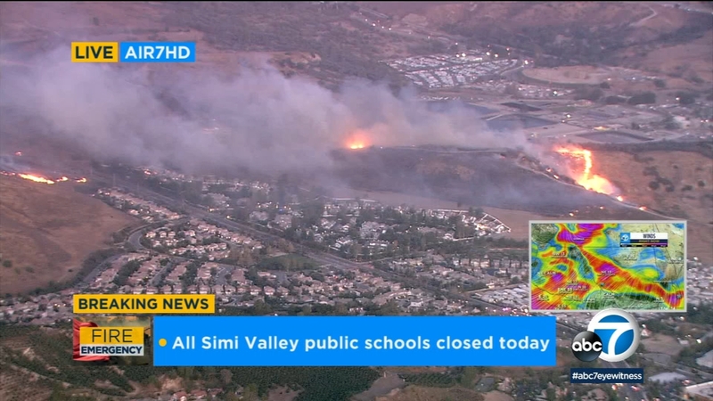 Brush Fire Closes Highway 118 Between Ventura Los Angeles Counties Kclu