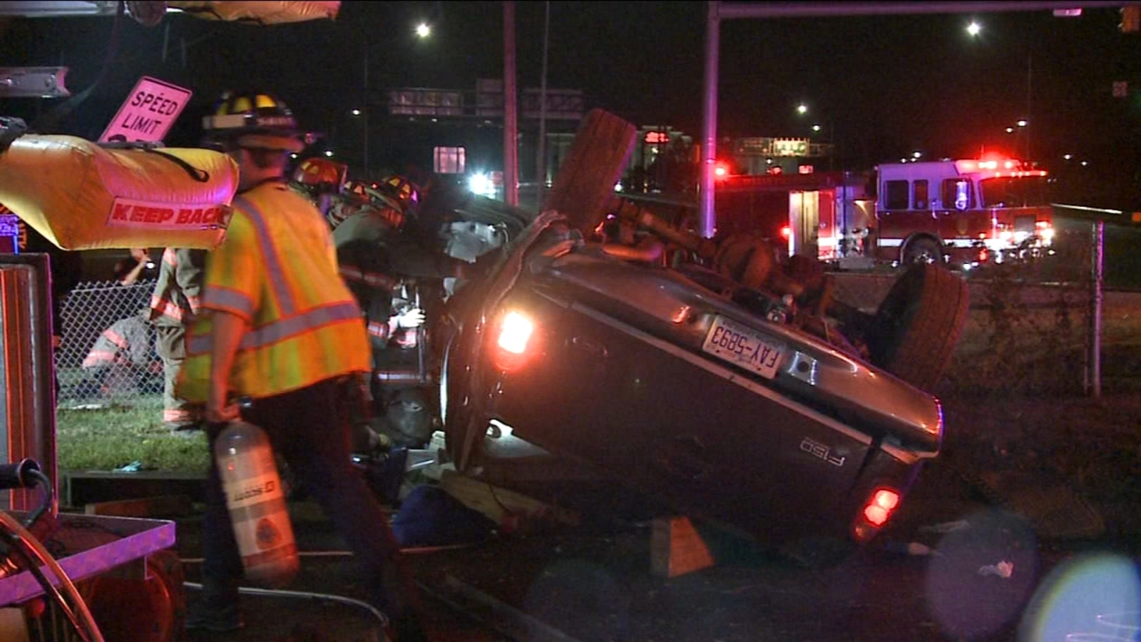 Driver charged with DWI for I-85 rollover crash - ABC11 Raleigh-Durham