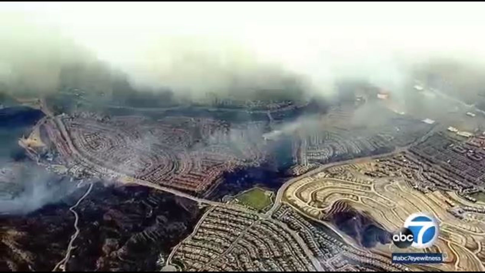 California air quality map Fires impacting air quality in SoCal ABC7