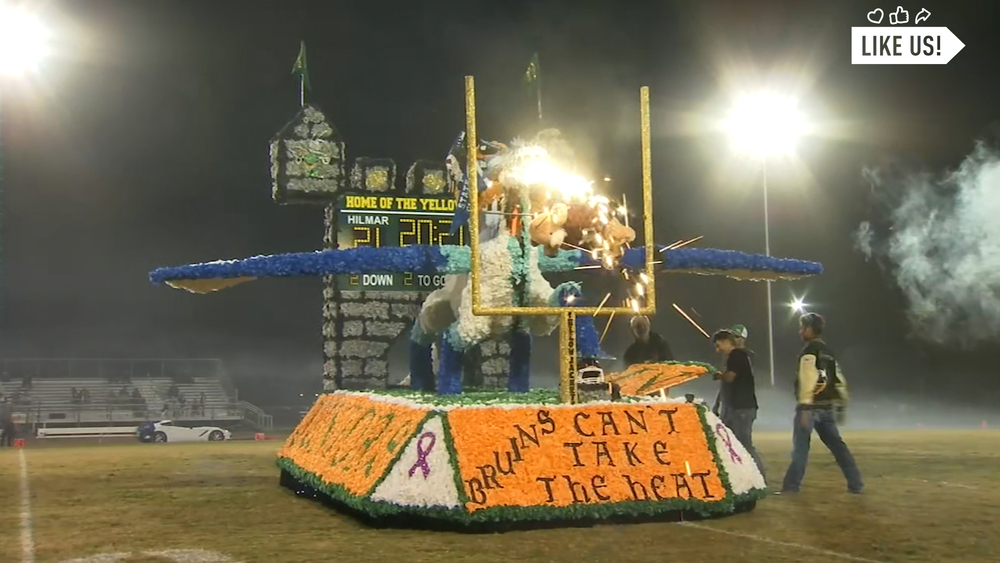 California Town Takes Homecoming to Another Level
