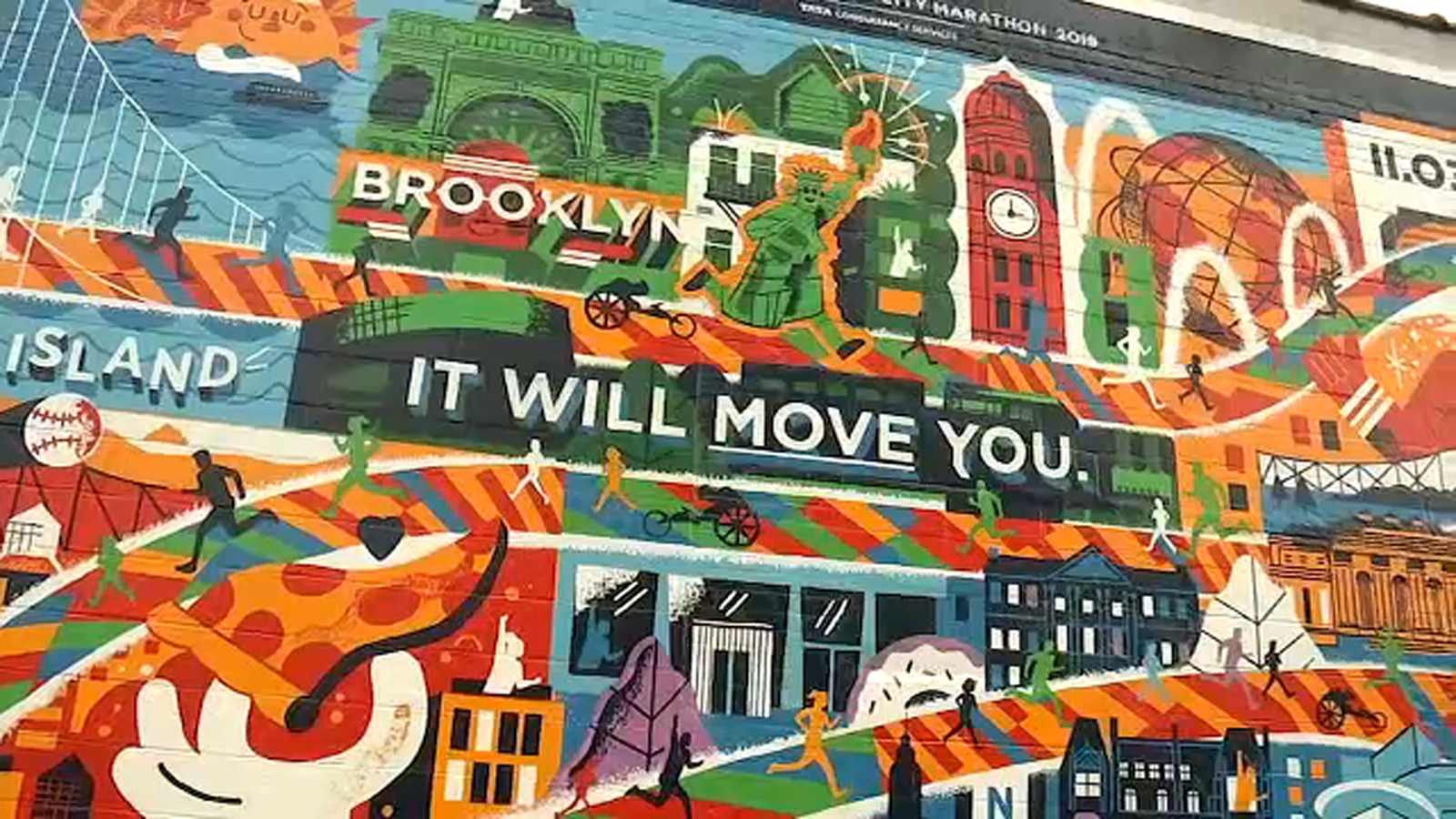 New mural in Brooklyn honors the spirit of the TCS New York City