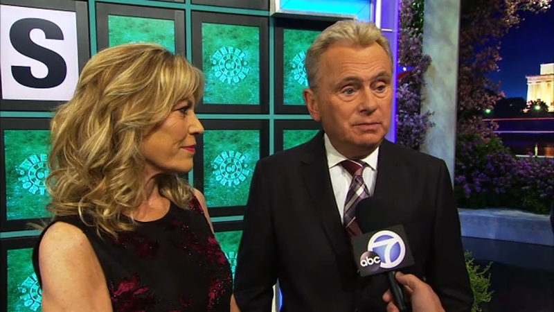 Pat Sajak Vanna White Wheel Of Fortune