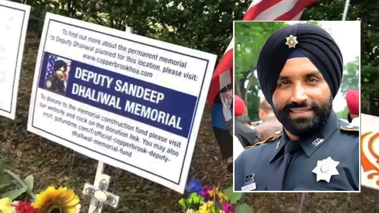 Neighborhood wants permanent memorial for the fallen officer