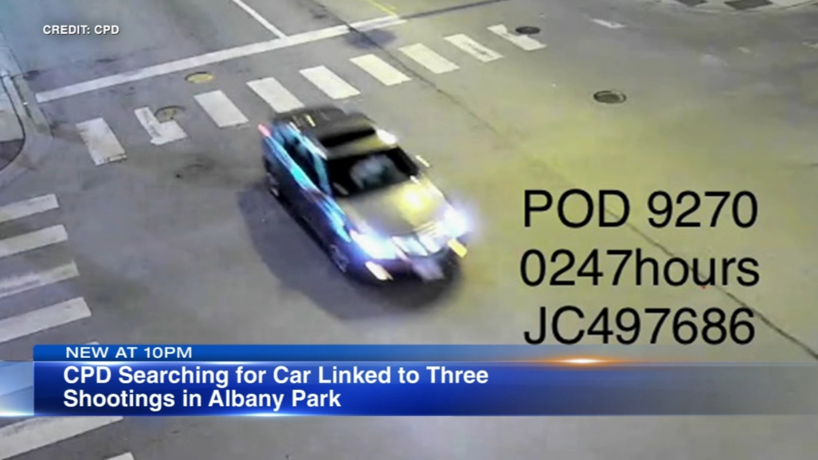 Police searching for car used in 3 Albany Park shootings ABC7 Chicago