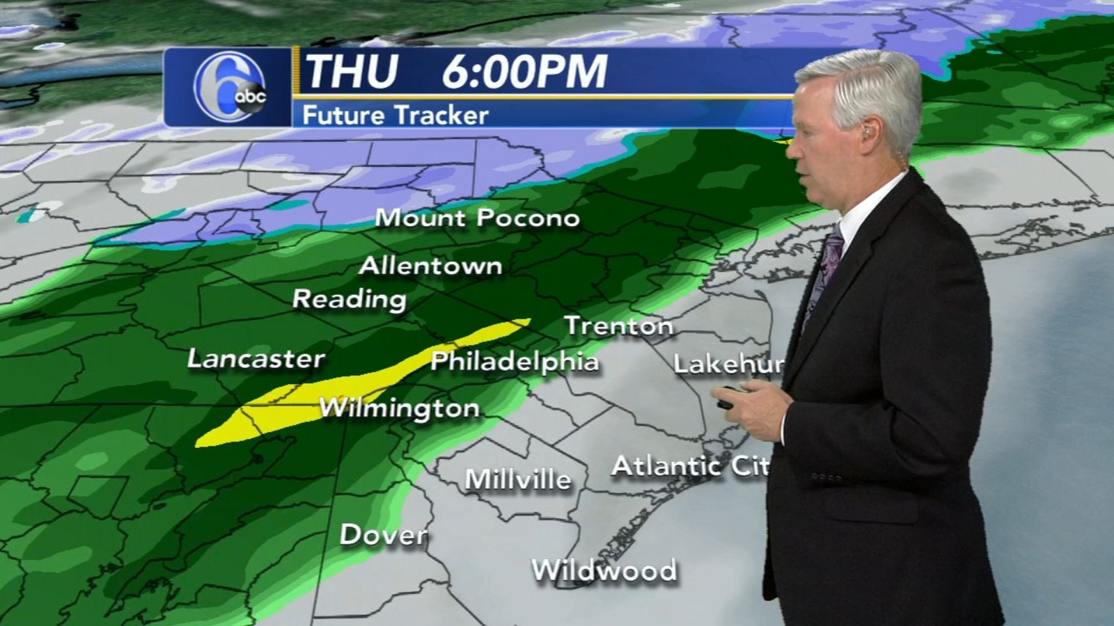 AccuWeather forecast for Philadelphia, Pennsylvania, New Jersey and