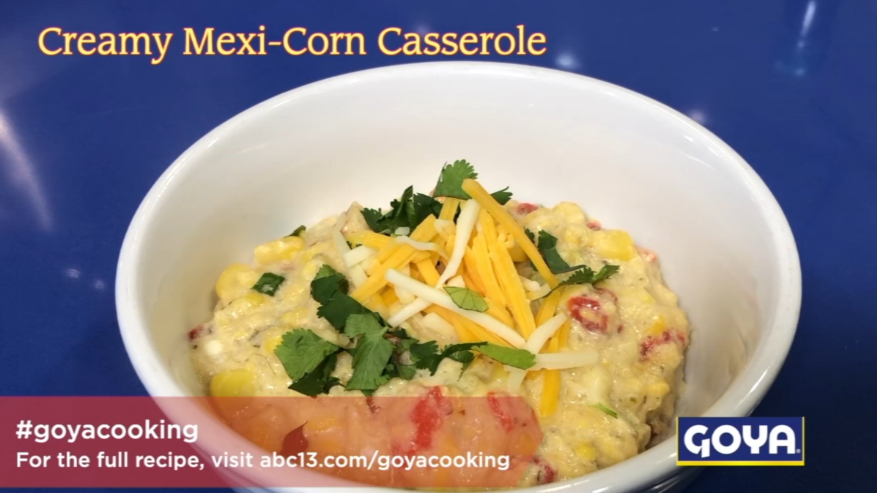 Chelsea shares her recipe for creamy Mexi-corn Casserole! 
