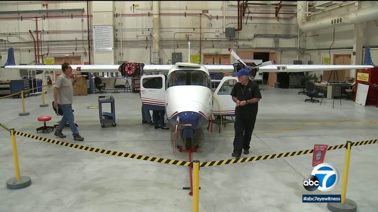 NASA unveils firstever allelectric plane, powered by 14 motors and