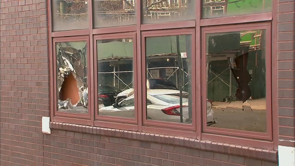 Police: Windows shattered at Crown Heights Yeshiva