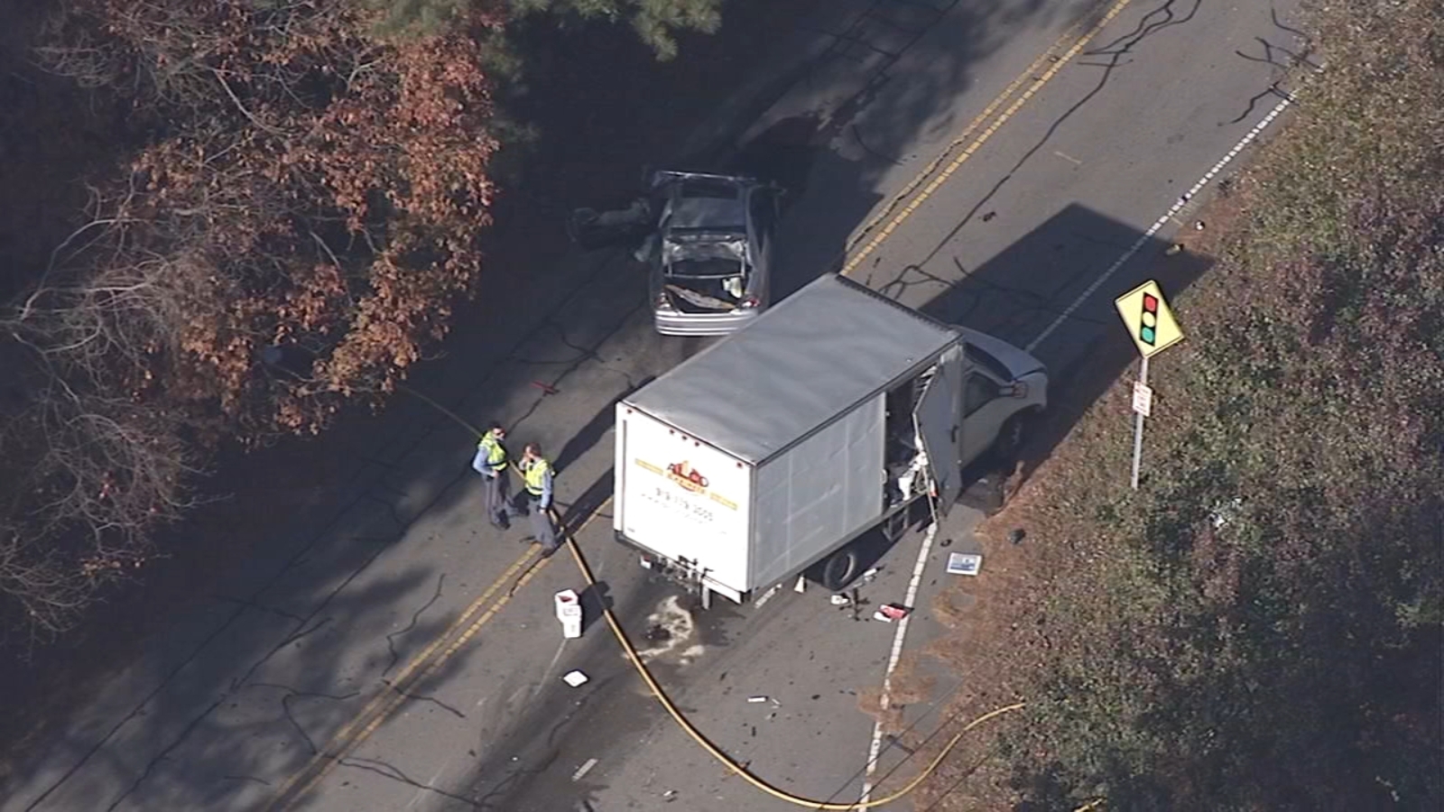 1 dead after truck, car collide on Lead Mine Road in Raleigh, police ...