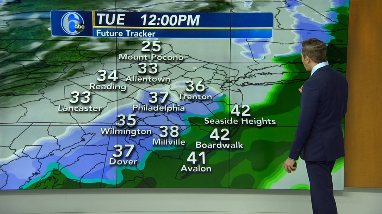 Adam Joseph with AccuWeather 6abc Philadelphia