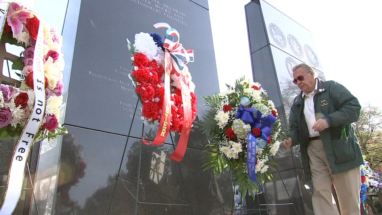 Philadelphia man tending to Vietnam, Korean War memorials for past three decades