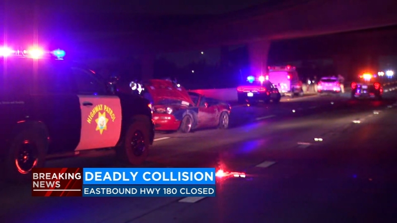 Deadly Crash Shuts Down Eastbound Hwy 180 At Hwy 41 In Fresno Abc30 Fresno