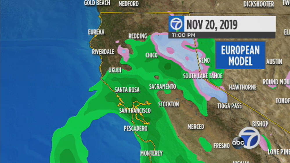 Bay Area may be hit with rain next week