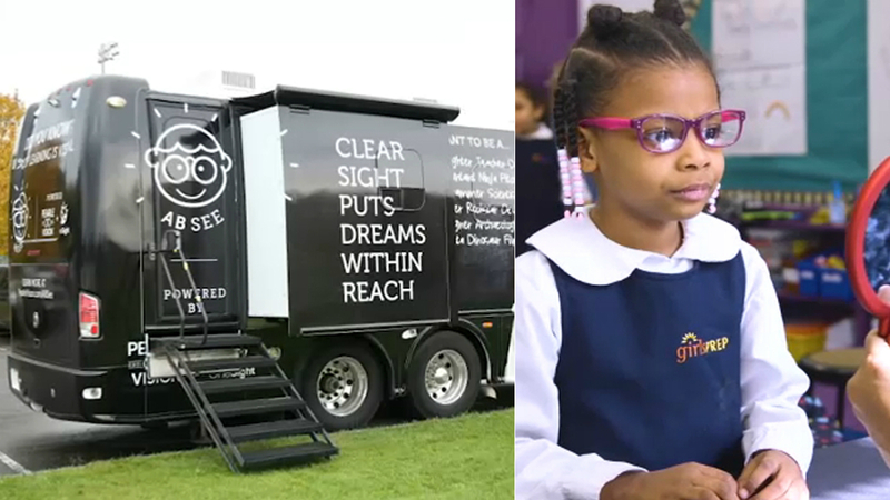 Pearle Vision Rolls Out Eye Center On Wheels For Kids Across The Country Abc7 New York