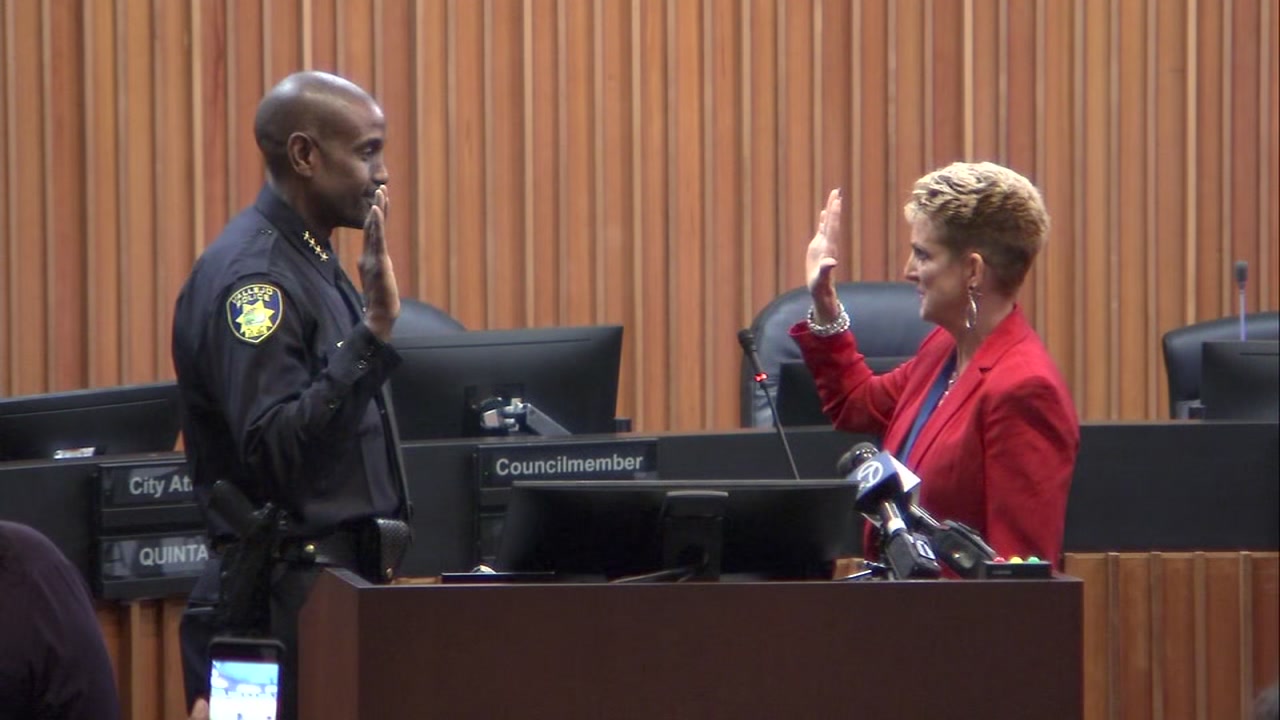 Vallejo police department swears in new police chief amid turmoil
