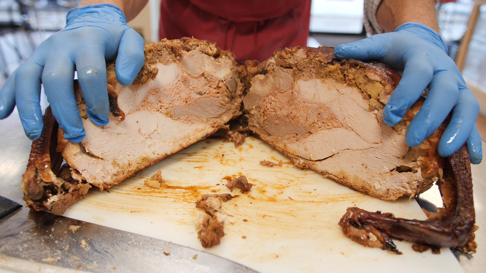 Try an explosion of Cajun flavor with Turducken
