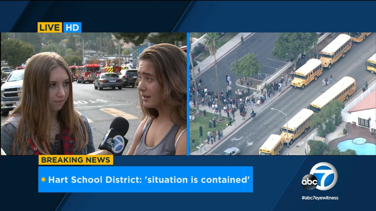 Saugus student terrified she'd 'get a bullet to the back' as she fled
