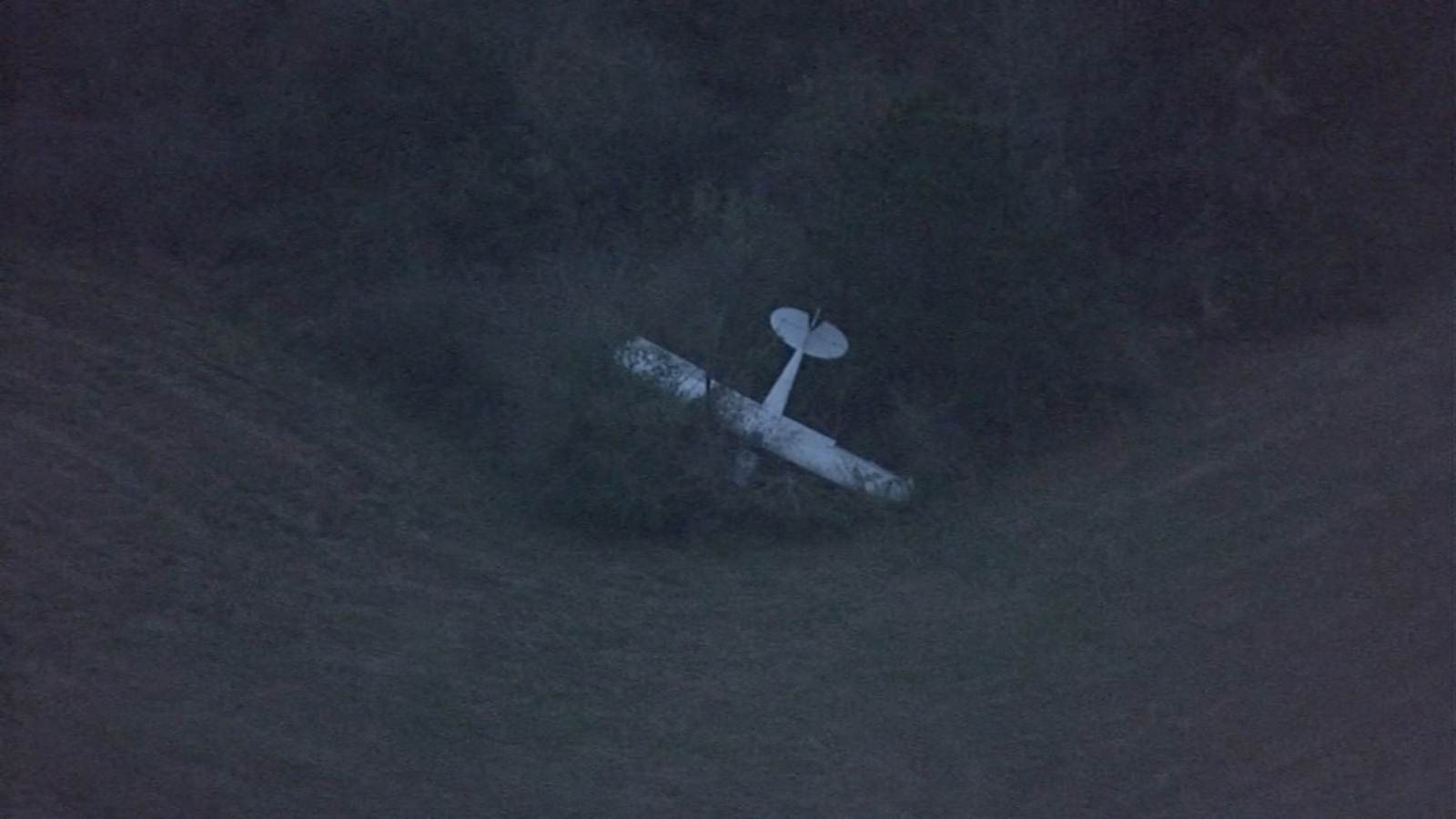 Small plane flips after veering off runway during takeoff in