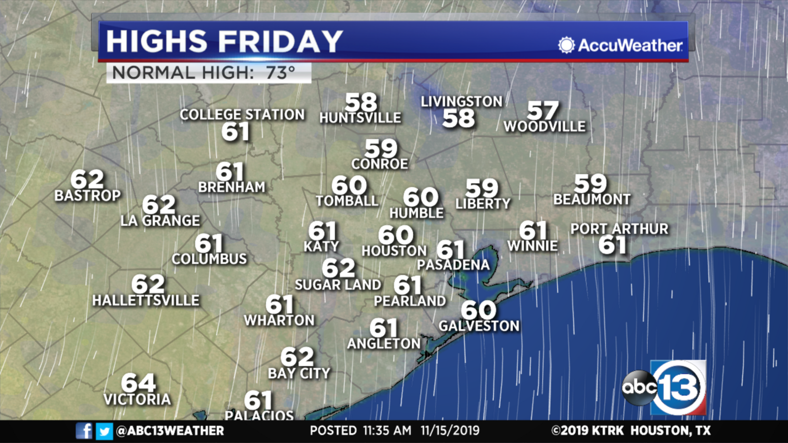 Sunny skies and warmer temps today - KTRK-TV