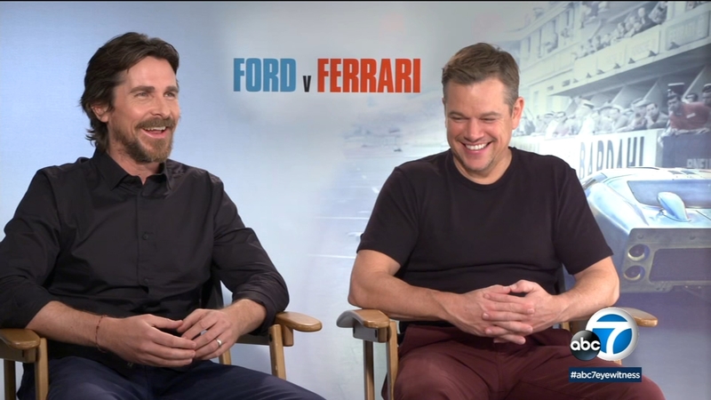 Christian Bale Matt Damon Tell True Story Of Friendship And Fast Cars In Ford V Ferrari Abc7 Los Angeles