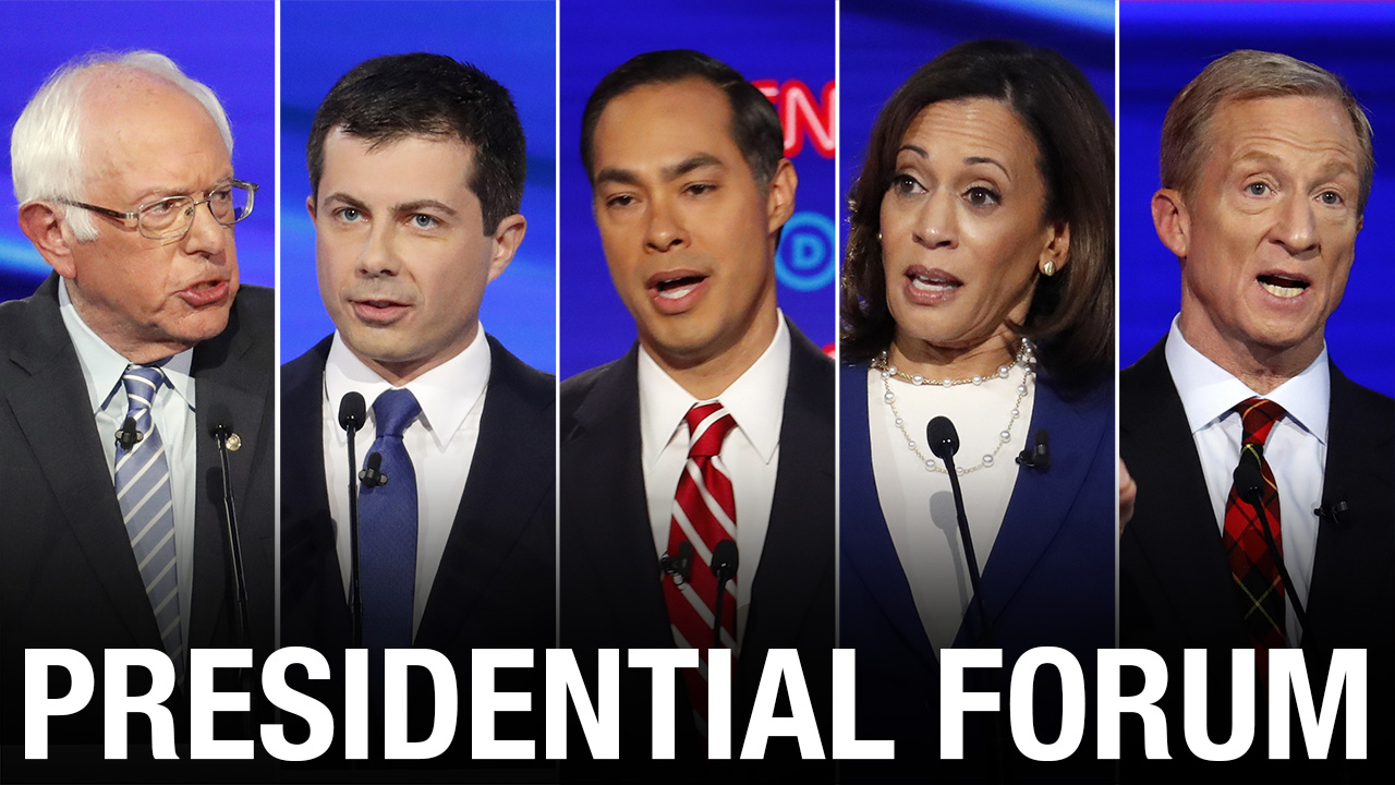 Democratic presidential candidates participate in CSULA forum