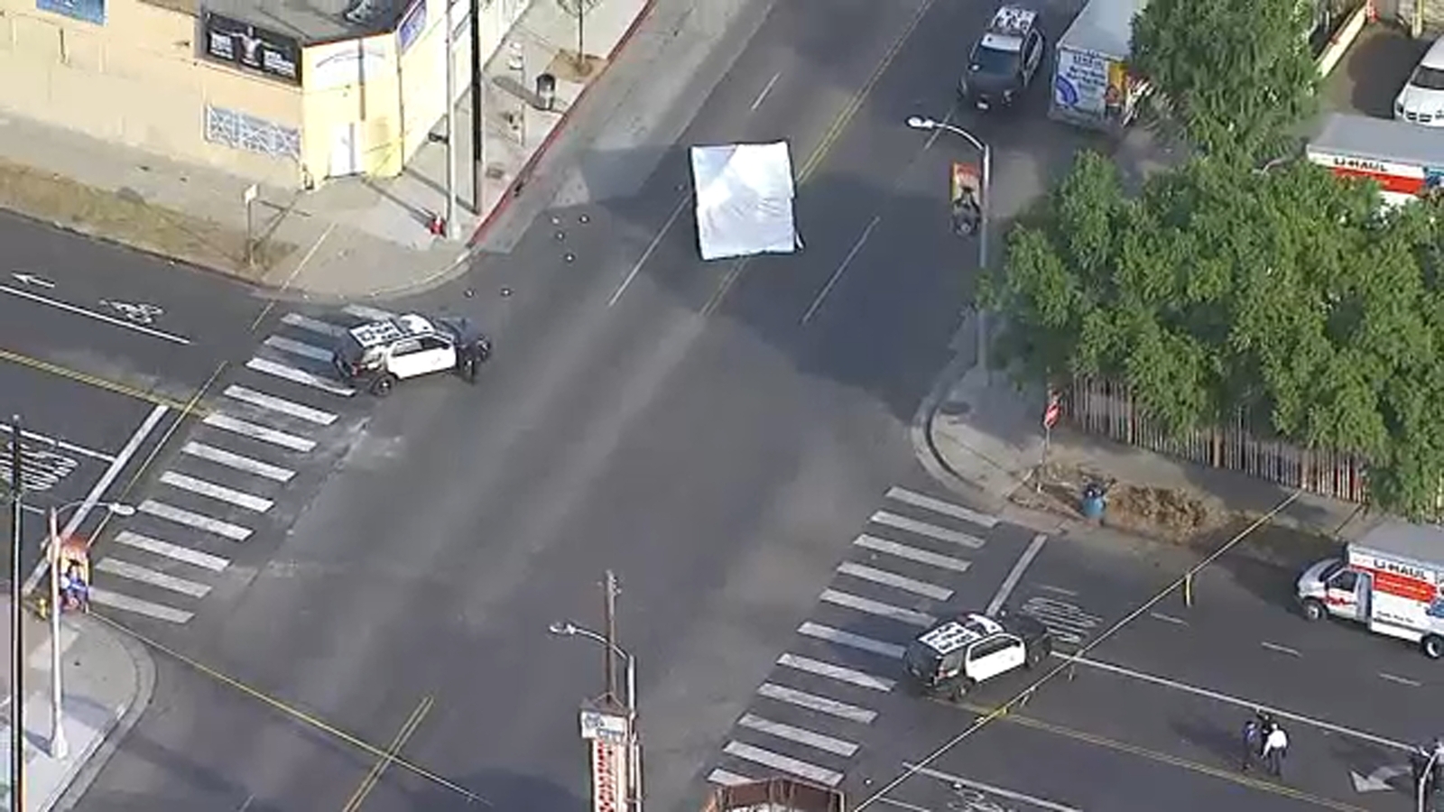 1 person dead after officer-involved shooting in South LA - ABC7 Los ...