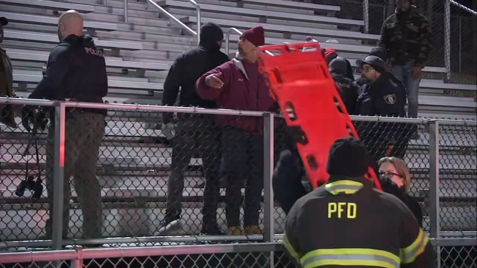 First responders honored after Pleasantville, New Jersey football game