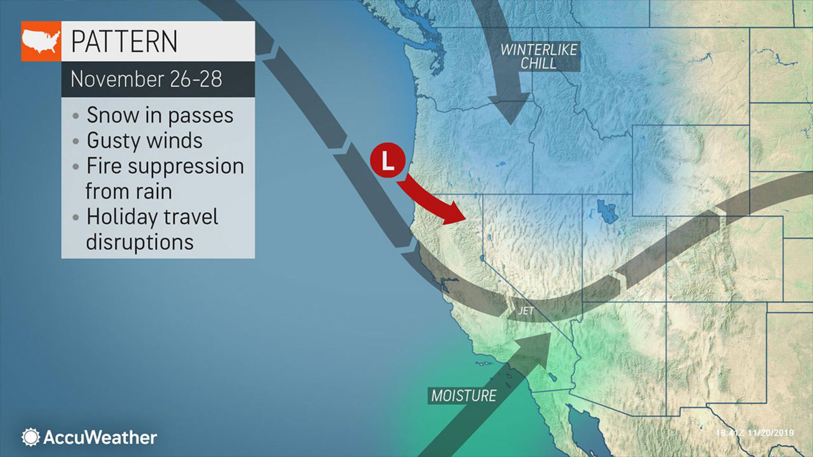 Two storms to hit Central Valley during Thanksgiving and on Black Friday