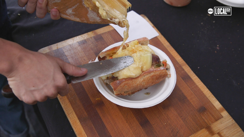 This is grilled cheese with an attitude & authenticity. Dig in!
