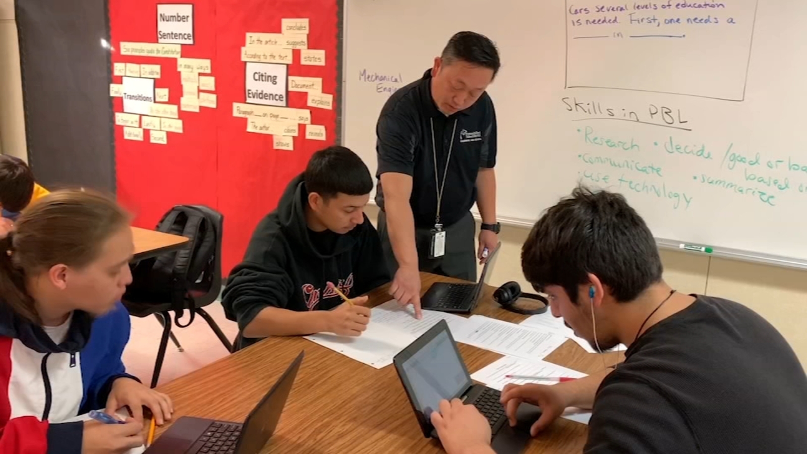 Project-based learning puts students on track at Cambridge High School ...